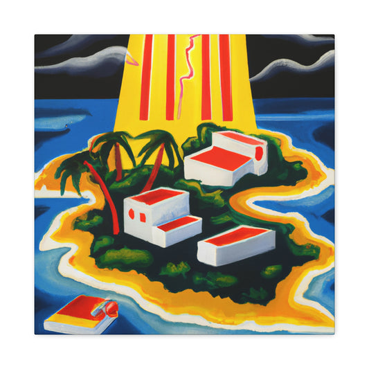 Island Paradise Deco - Canvas