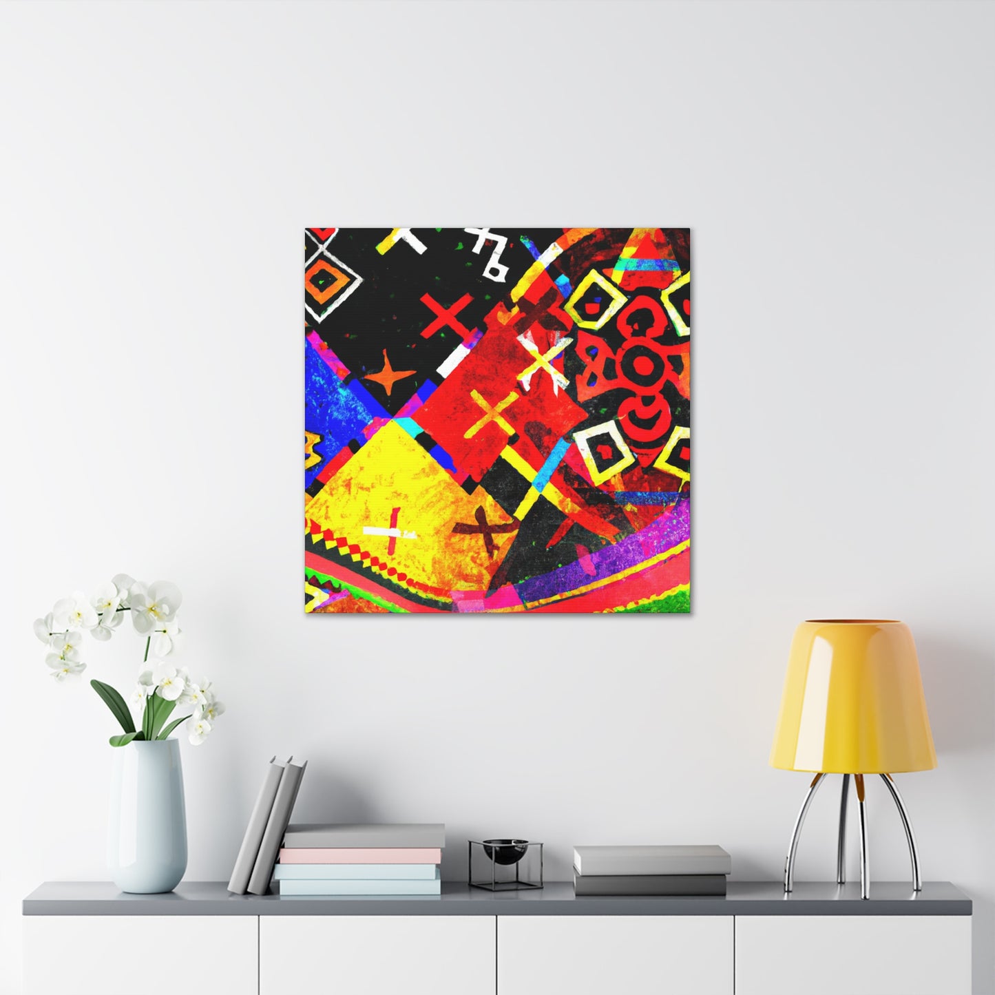 "Soulful Digital Utopia" - Canvas