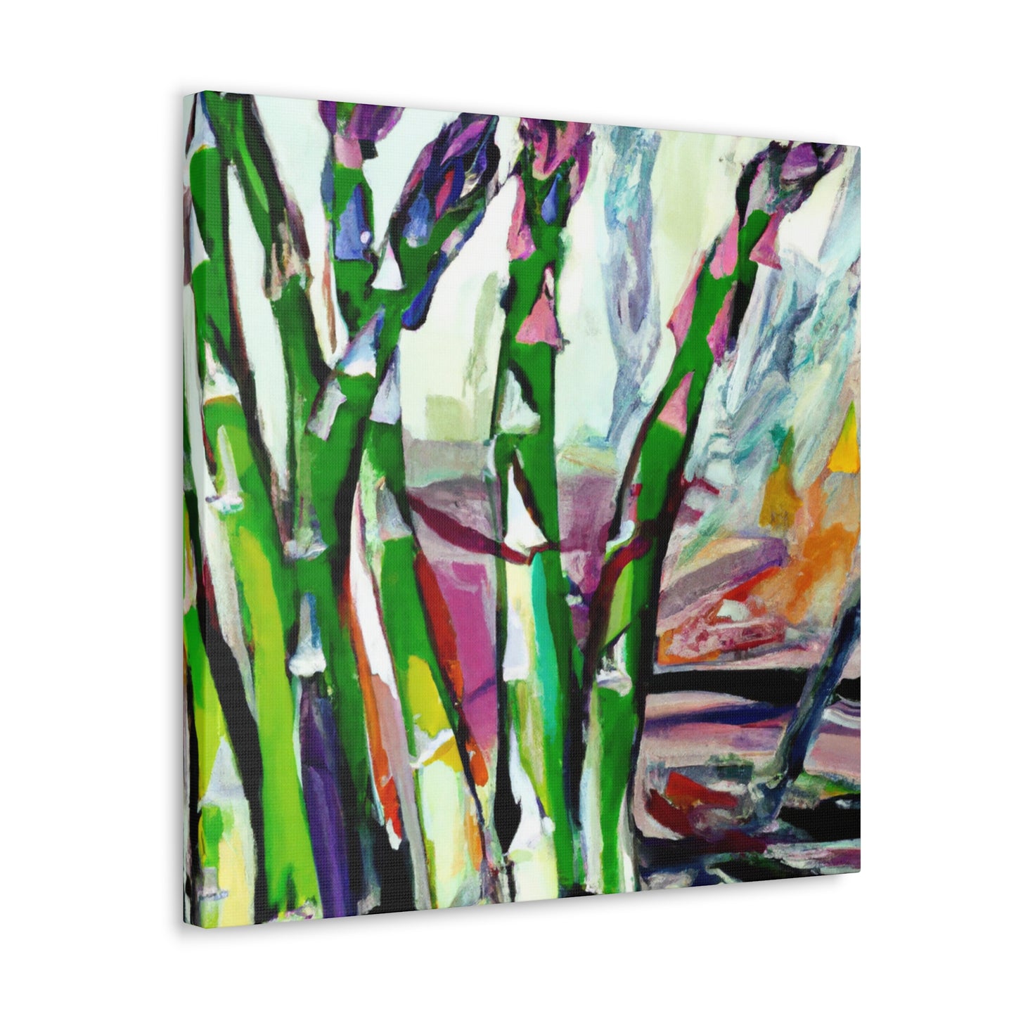 "Asparagus and Abstraction" - Canvas