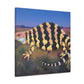 Gila Monster Surrealism - Canvas