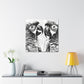 Amazon Paradise Parrots - Canvas