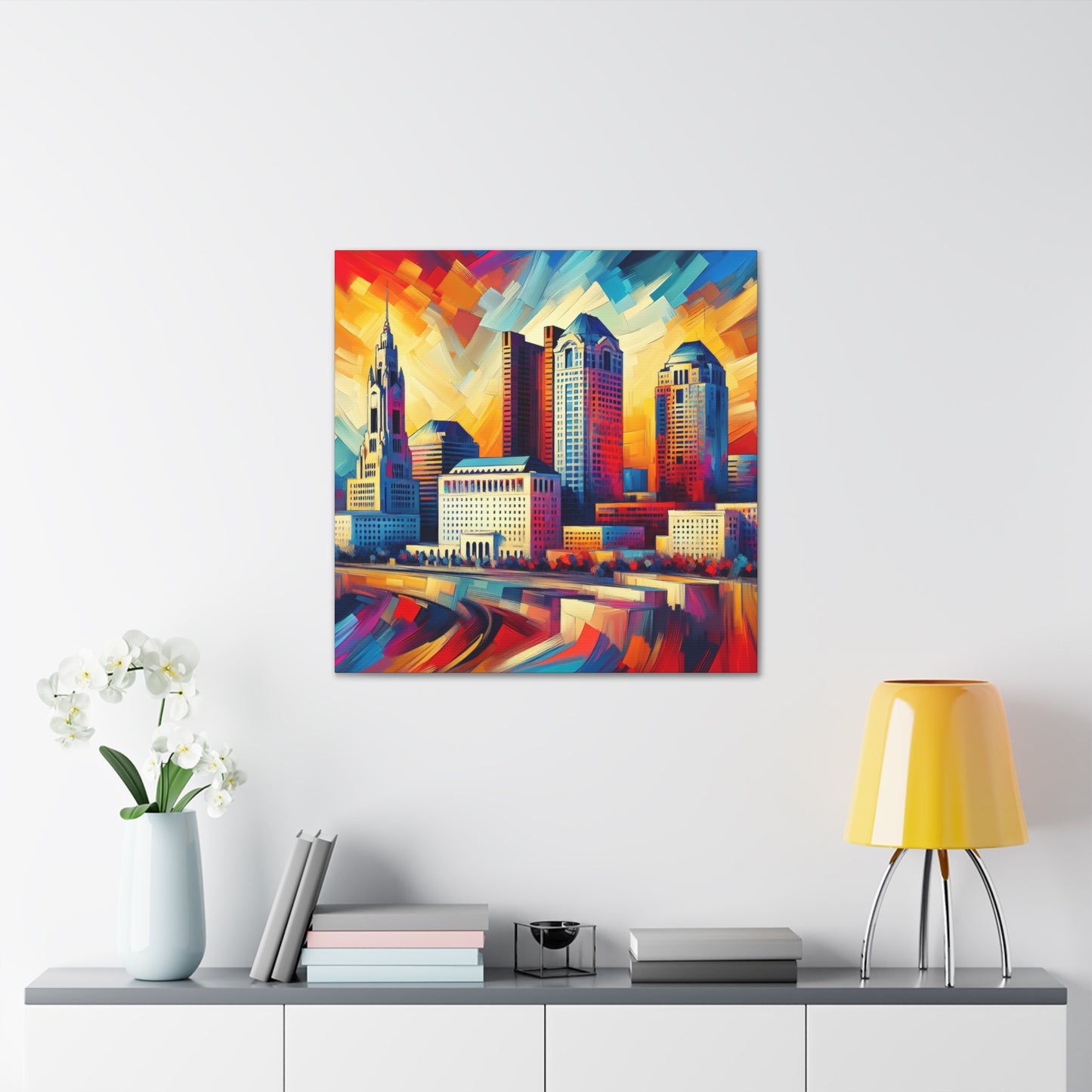 Pulsating Columbus Vortex - Canvas