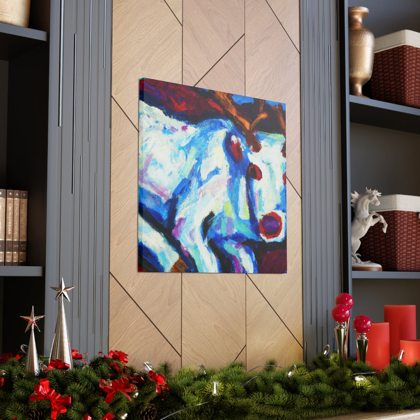 Fauve Reindeer Dance - Canvas