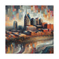 "Southern Serenade: Nashville Reverie" - Canvas