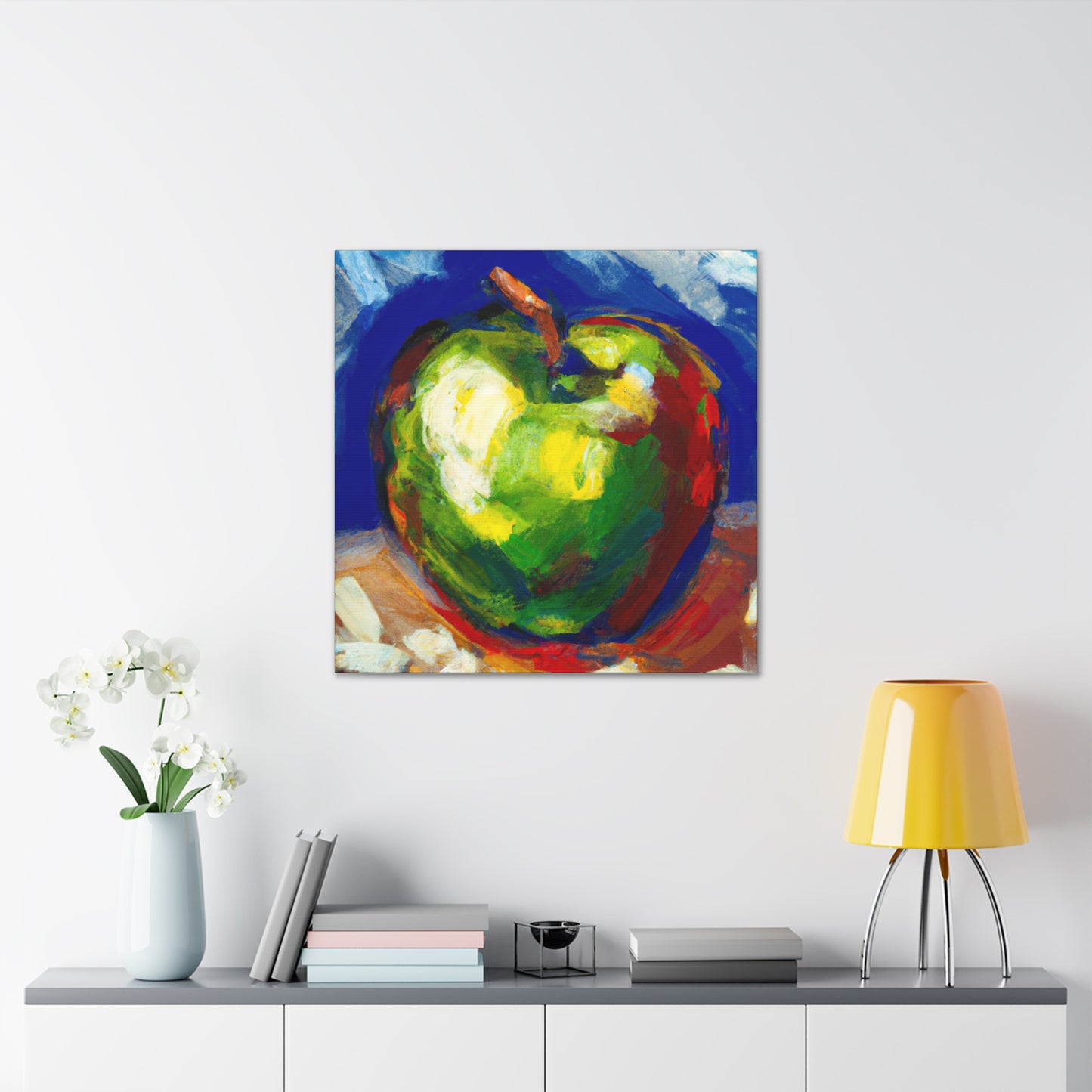 "Apple's Expressionistic Dream" - Canvas