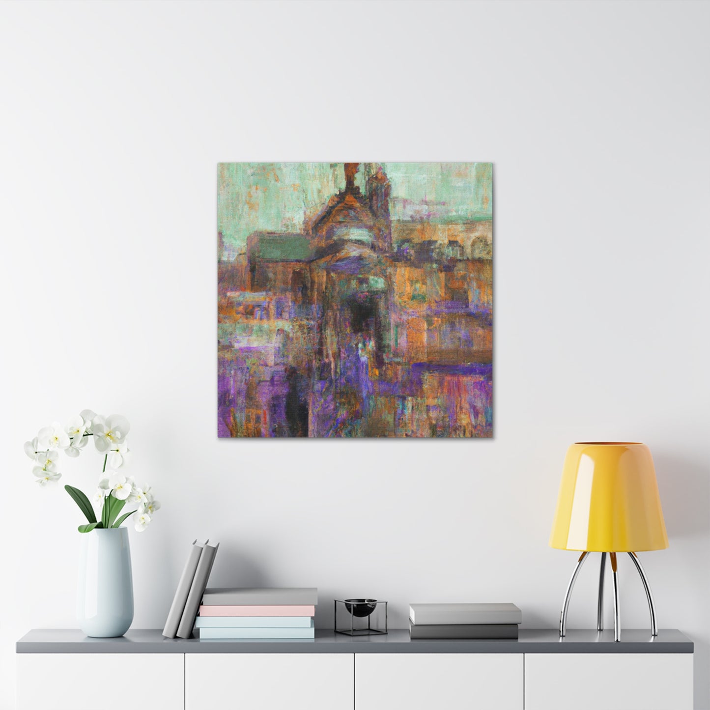 "Art Deco Majesty" - Canvas