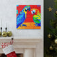 Macaws in Splendor. - Canvas