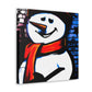 Snowman Winter Wonderland - Canvas