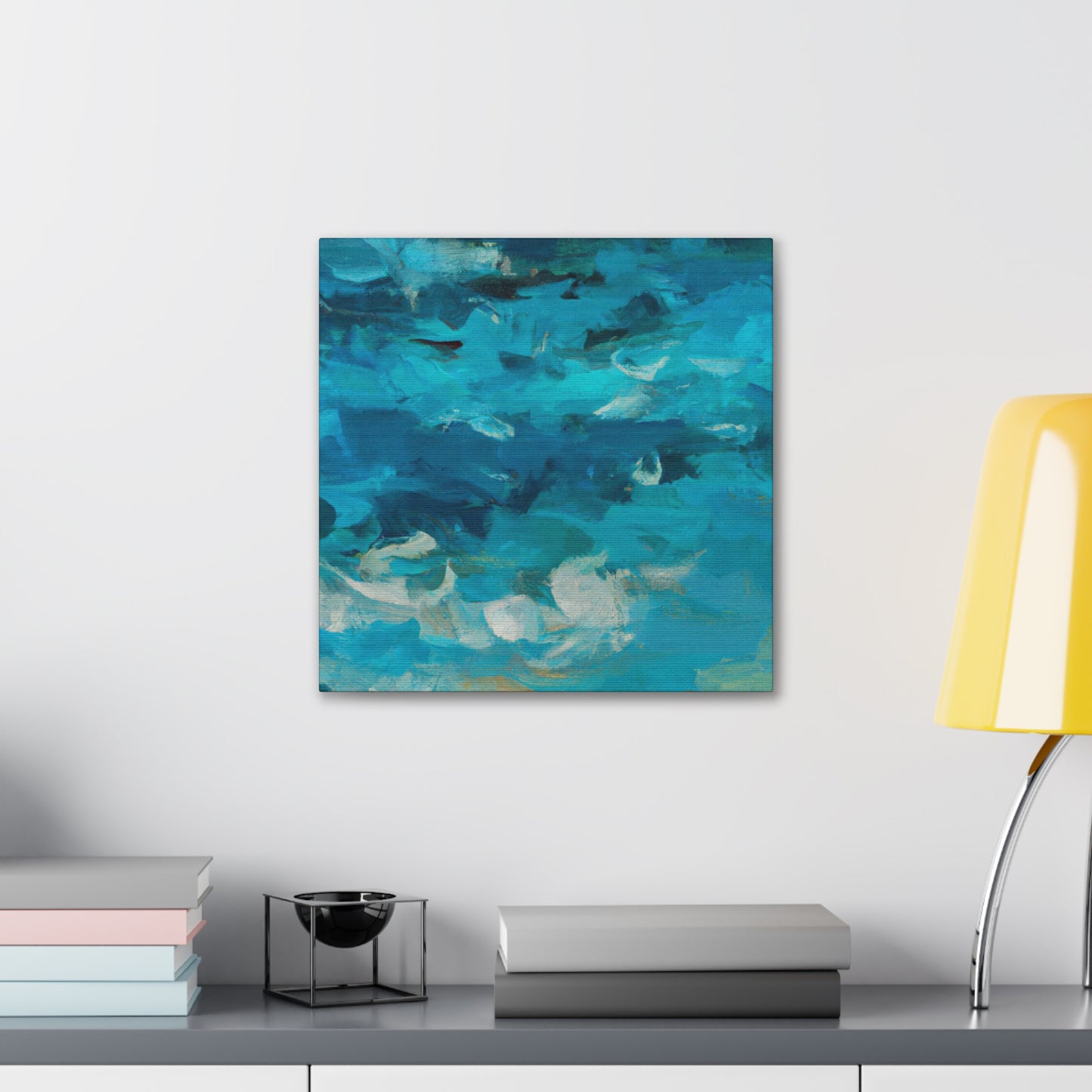 "Ocean's Colorful Lure" - Canvas