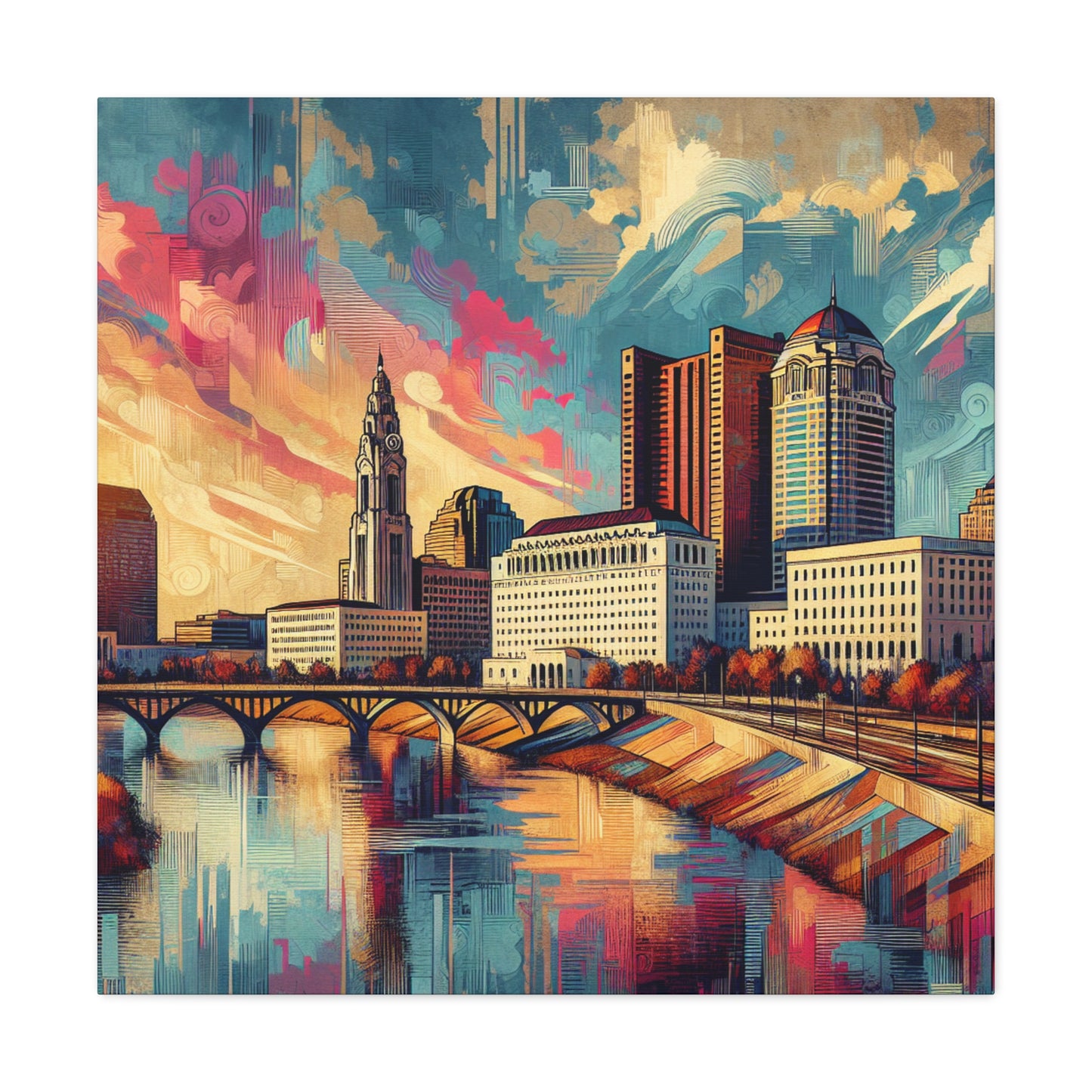 Brick City Discoveries - Canvas