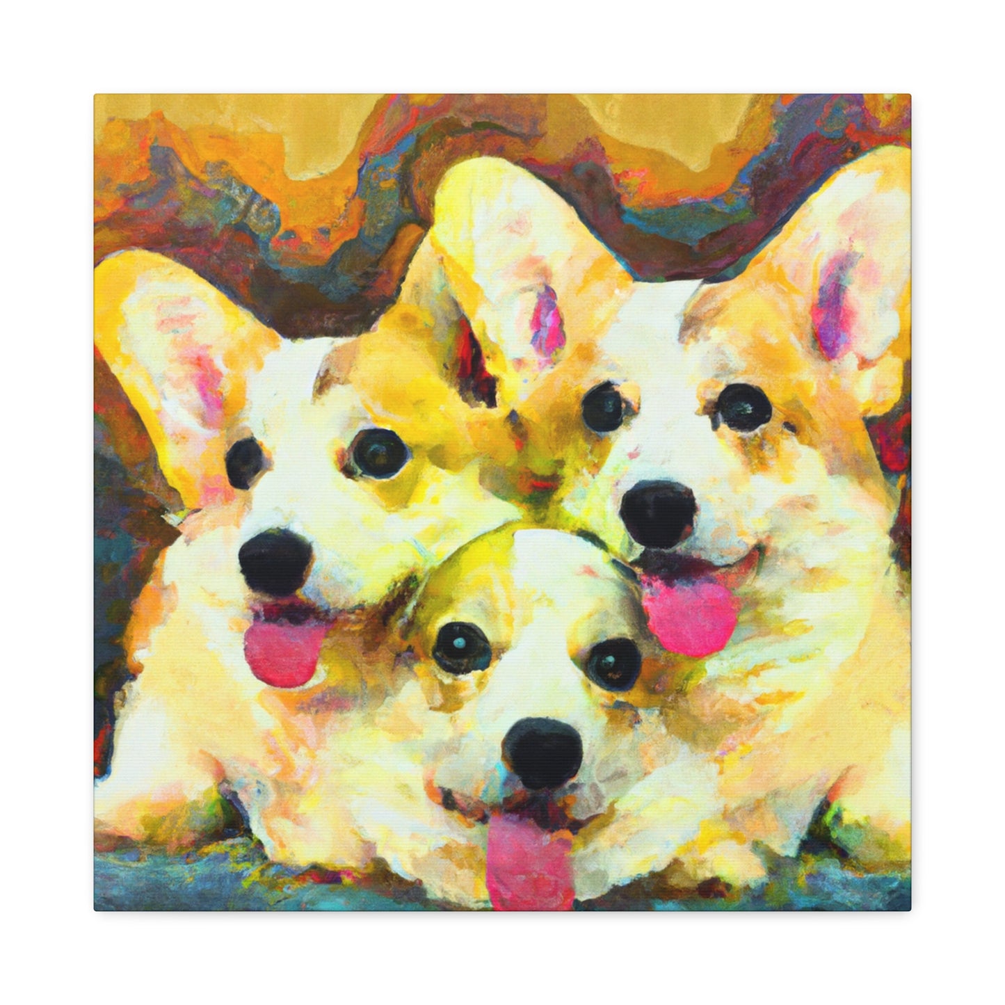 Corgi in a Dream - Canvas