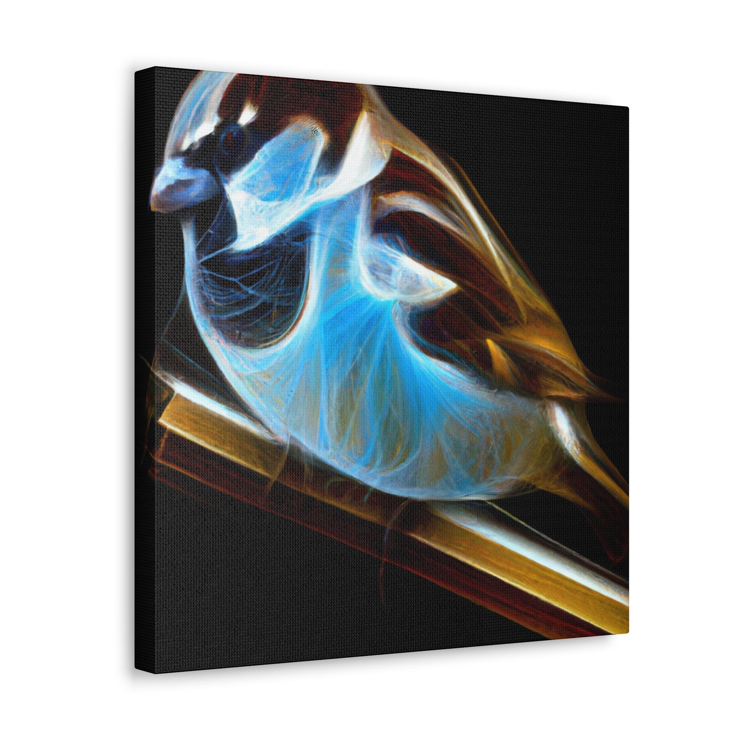 House Sparrow Reflected - Canvas