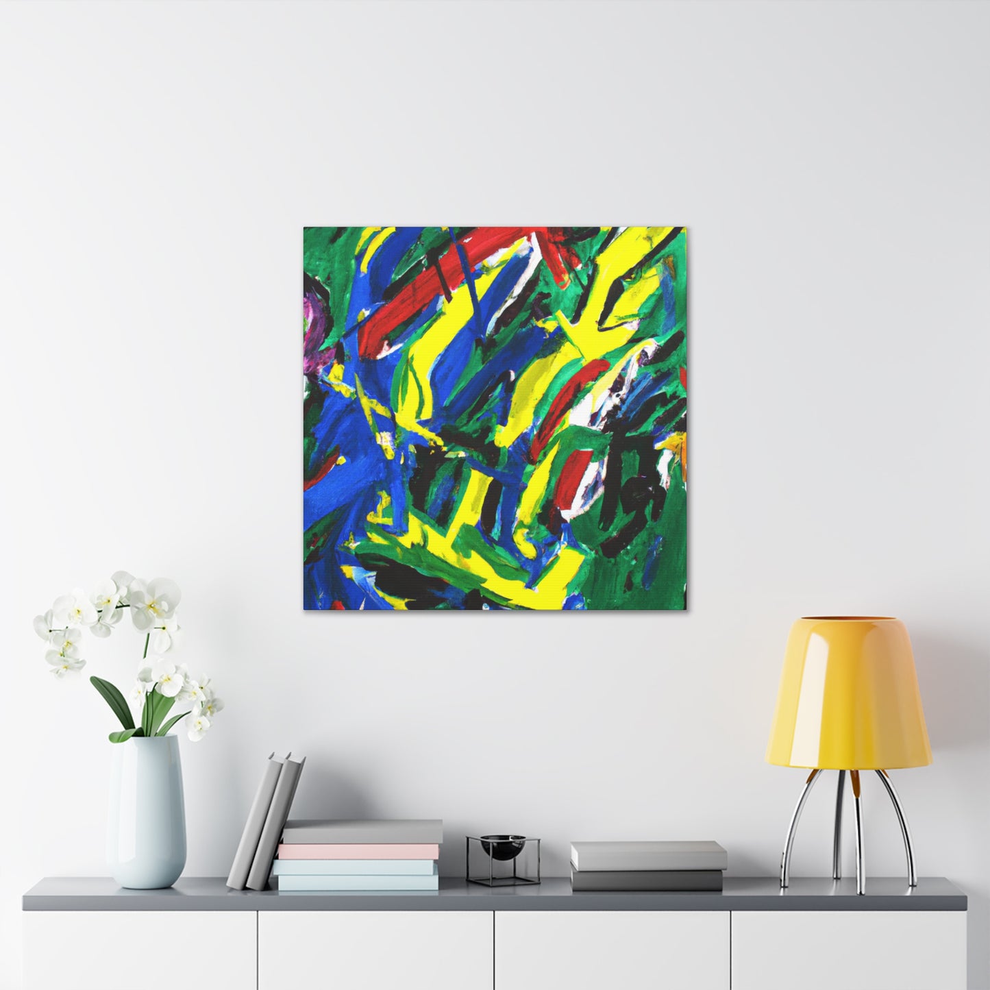 "Turbulent Emotional Swirls" - Canvas