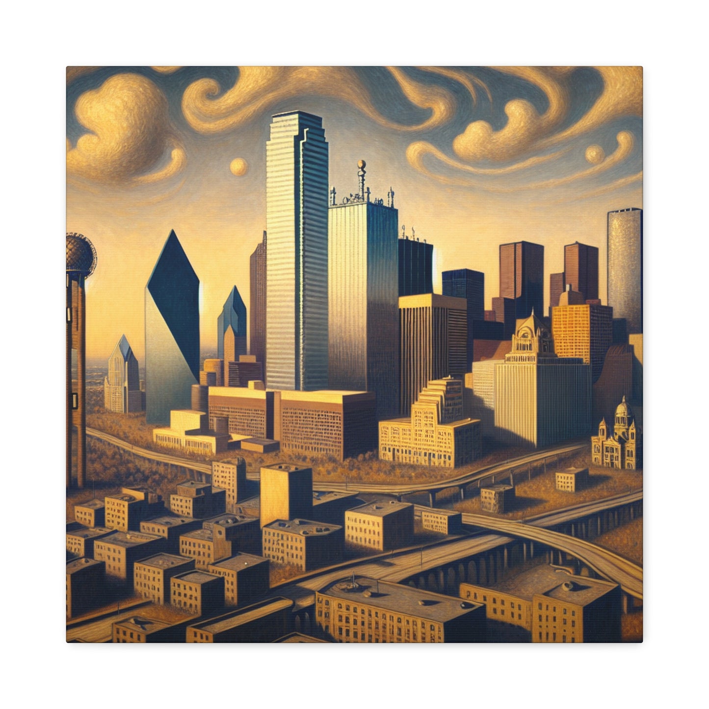 Texan Dream in Dallas - Canvas