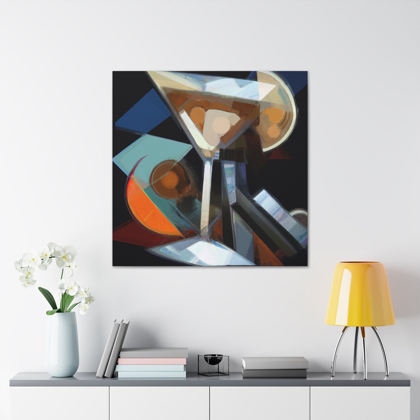 "Martini: A Toast!" - Canvas