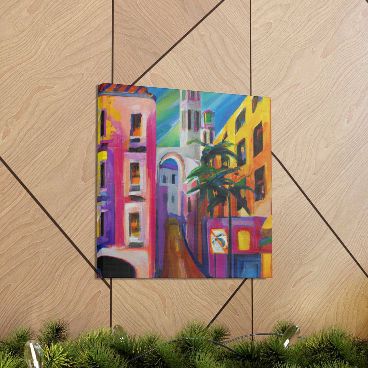 Colonial Art Deco Dream - Canvas