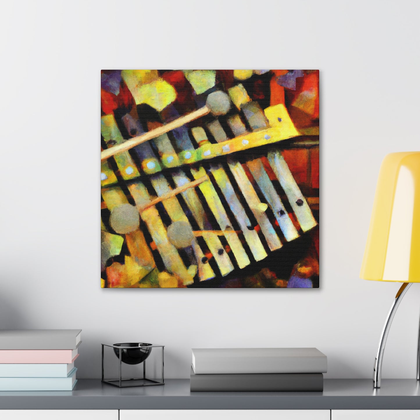 Xylophone in Impressionism - Canvas