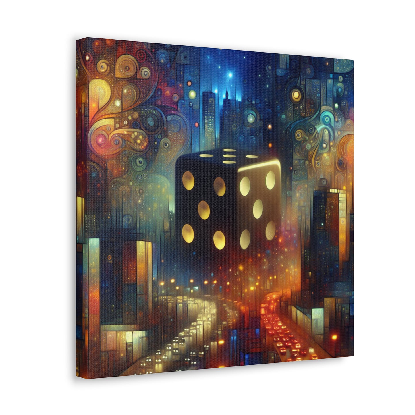 "Dice of Enigma" - Canvas