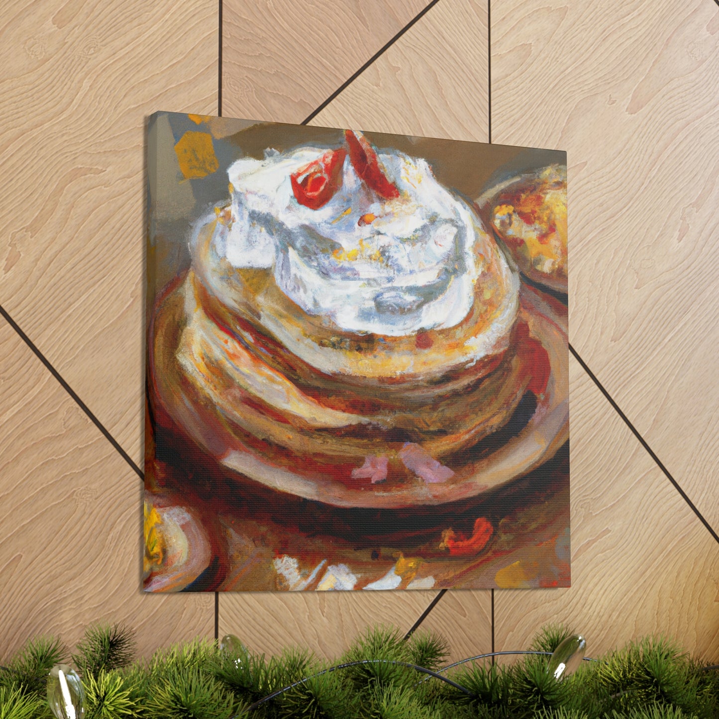 "Pancakes in Impressionism" - Canvas