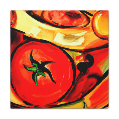 Tomato Fauvist Vision - Canvas