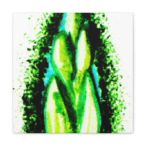 "Springs Asparagus Bounty" - Canvas