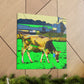 "Cow On The Farm" - Canvas