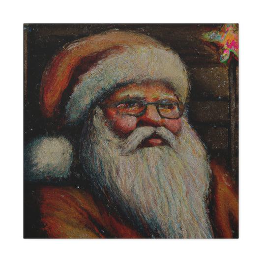 Santa's Midnight Miracle - Canvas