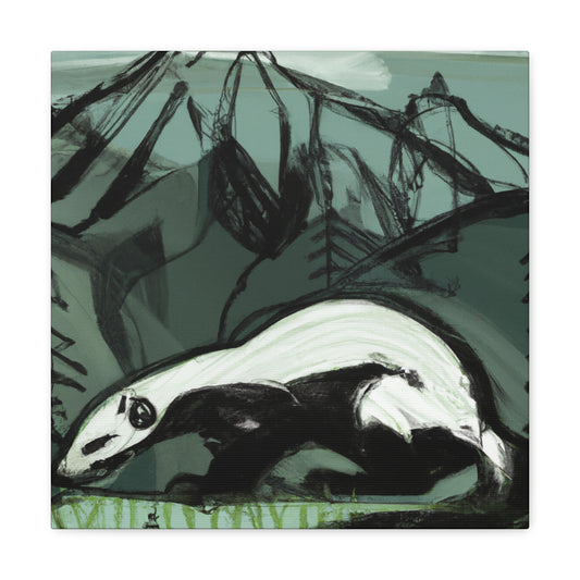 Skunk in Moonlighting - Canvas