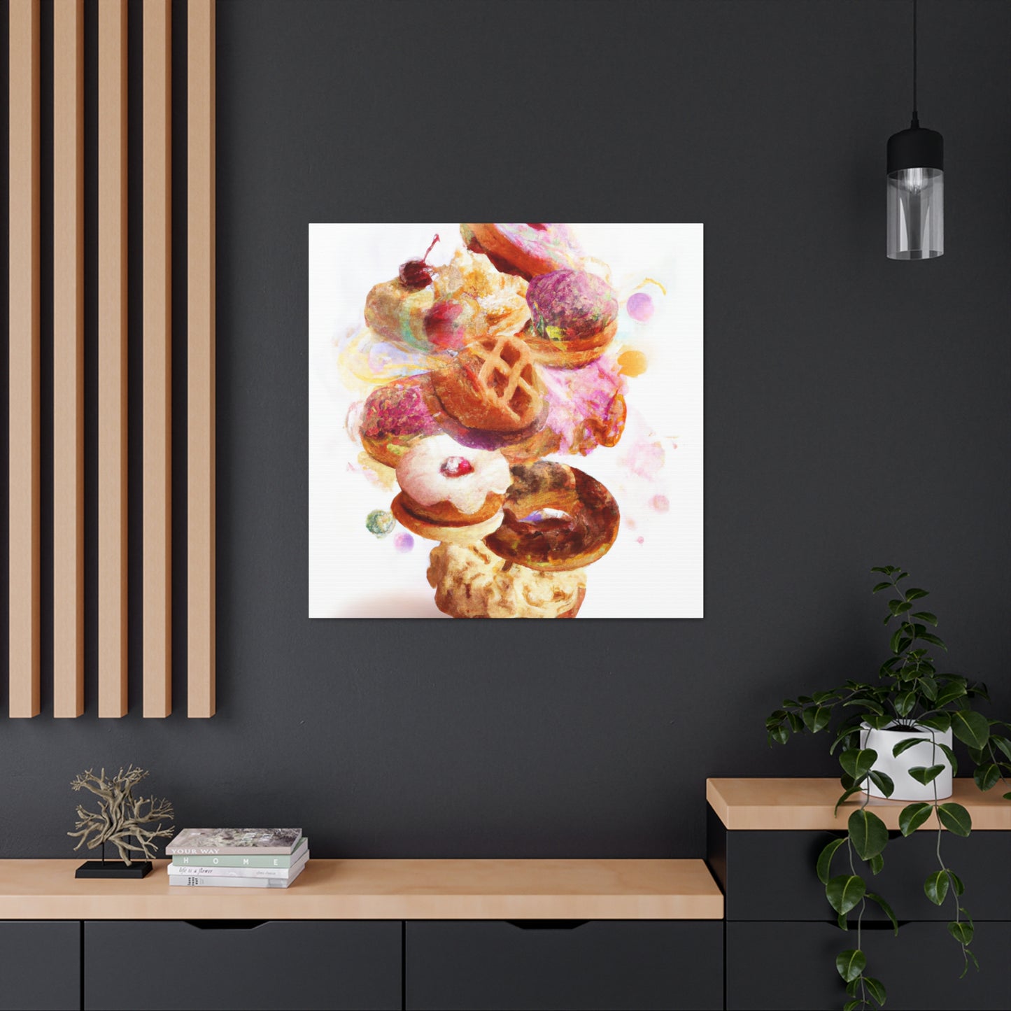 Sweet Pastry Palette - Canvas