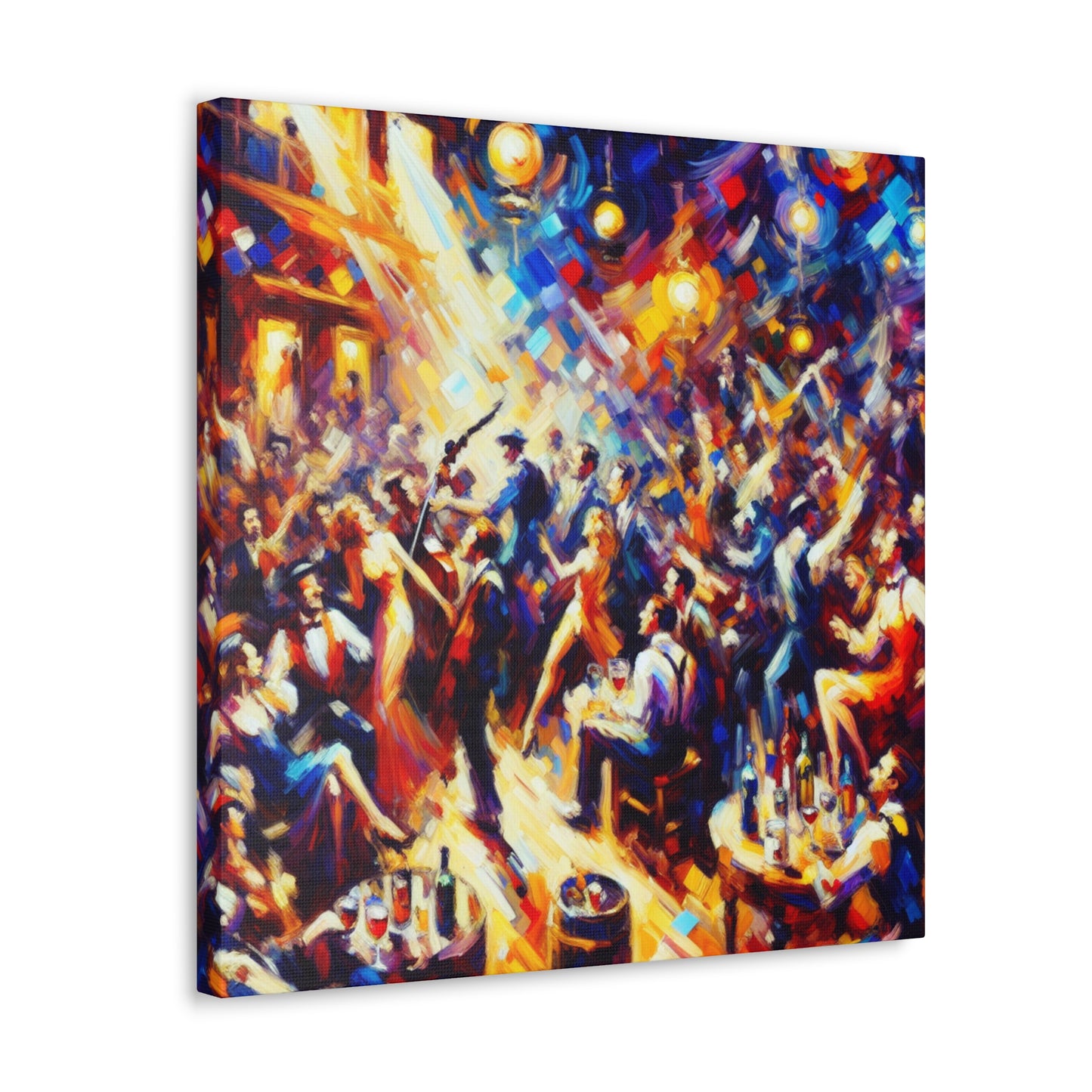 Vibrant Revelry at Home - Canvas