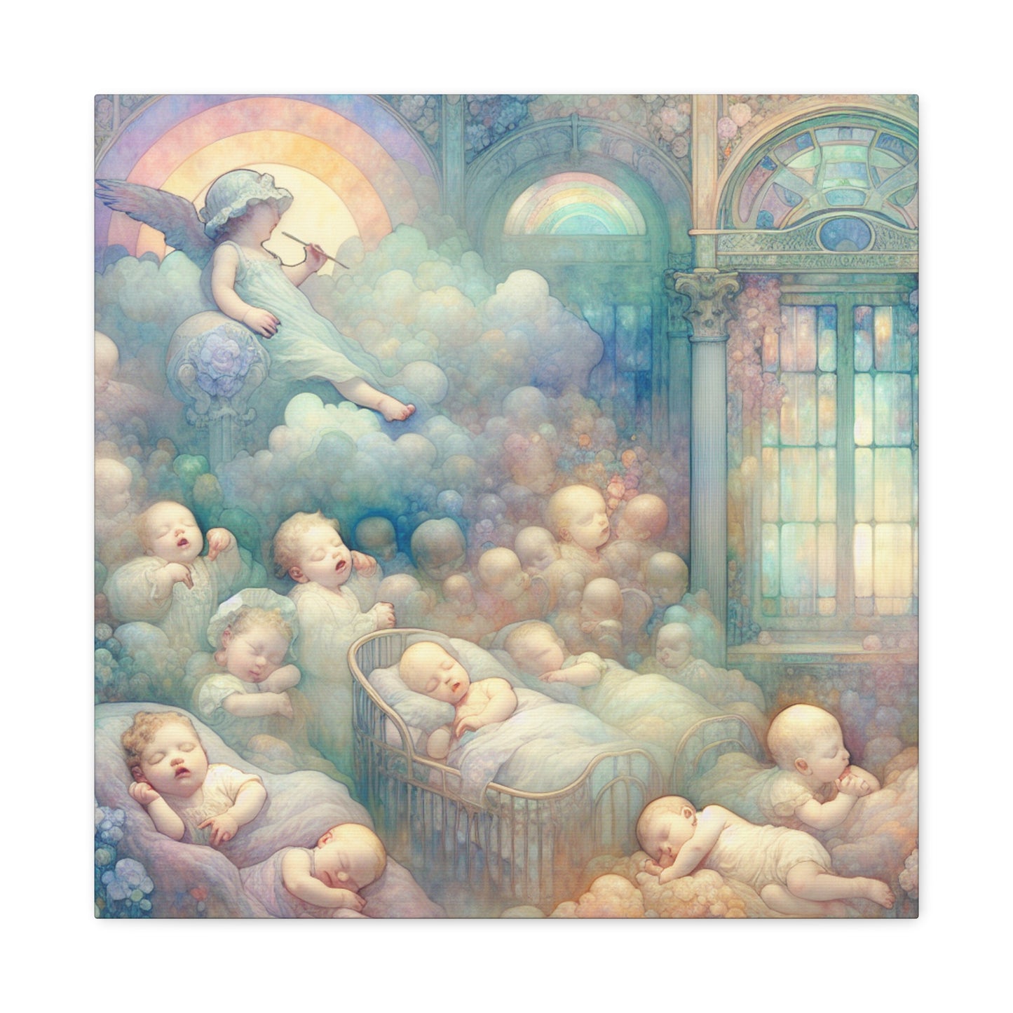 Whimsical Heavenly Serenade - Canvas