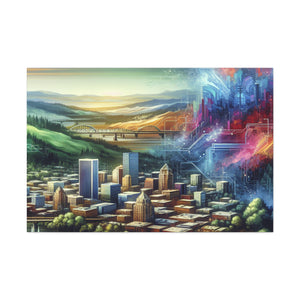 "Majestic Portland Splendor" - Canvas