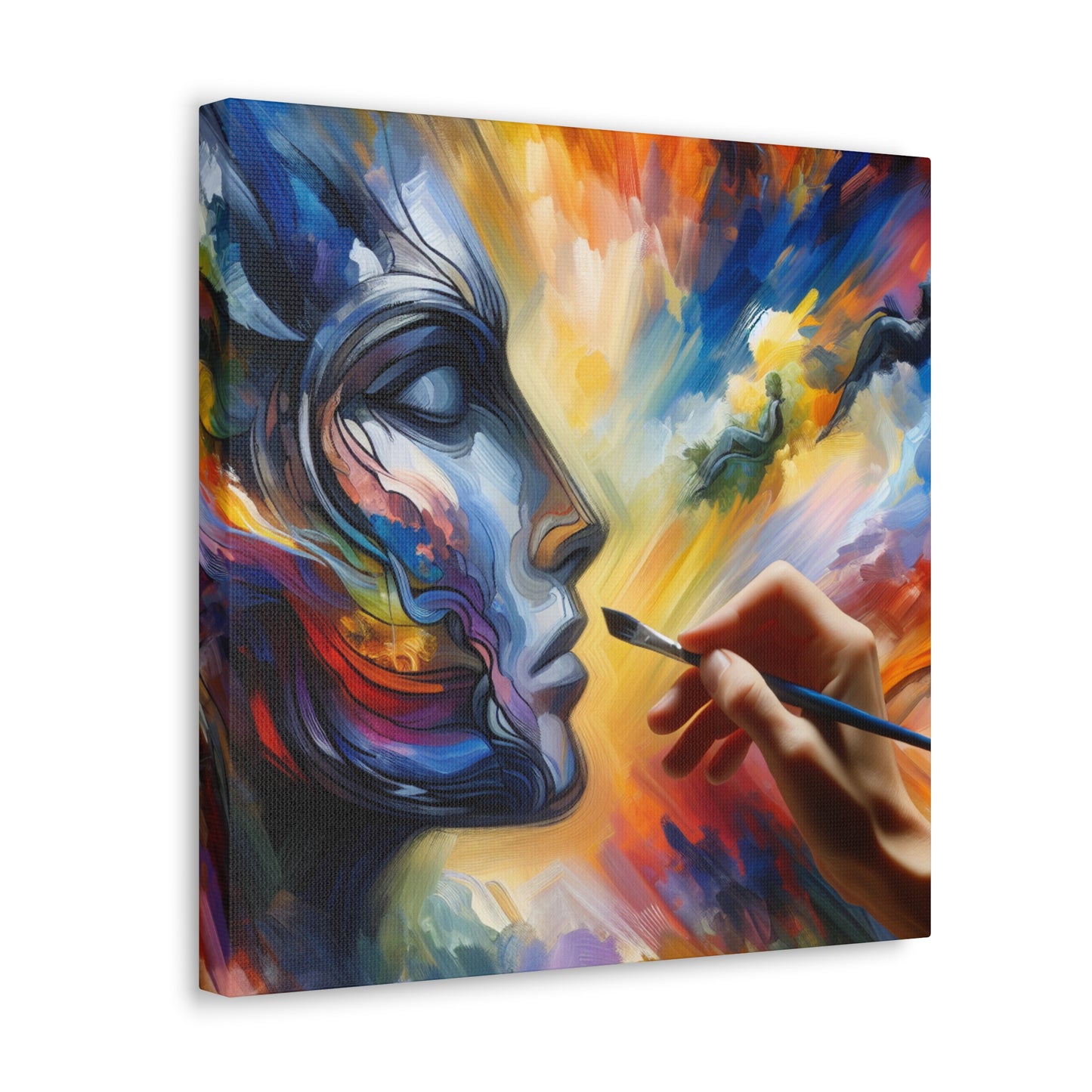 Euphoric Whispers Unleashed - Canvas