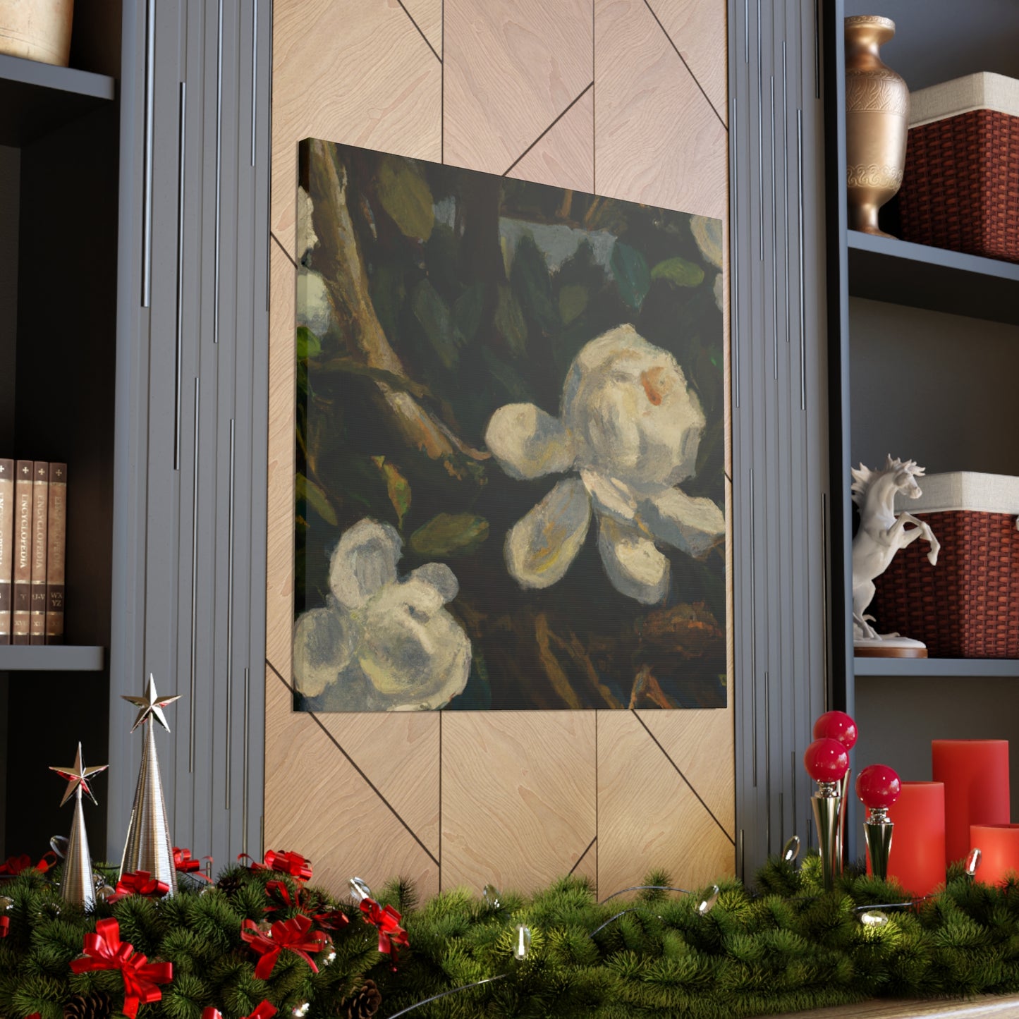 Gardenia Garden Splendor - Canvas