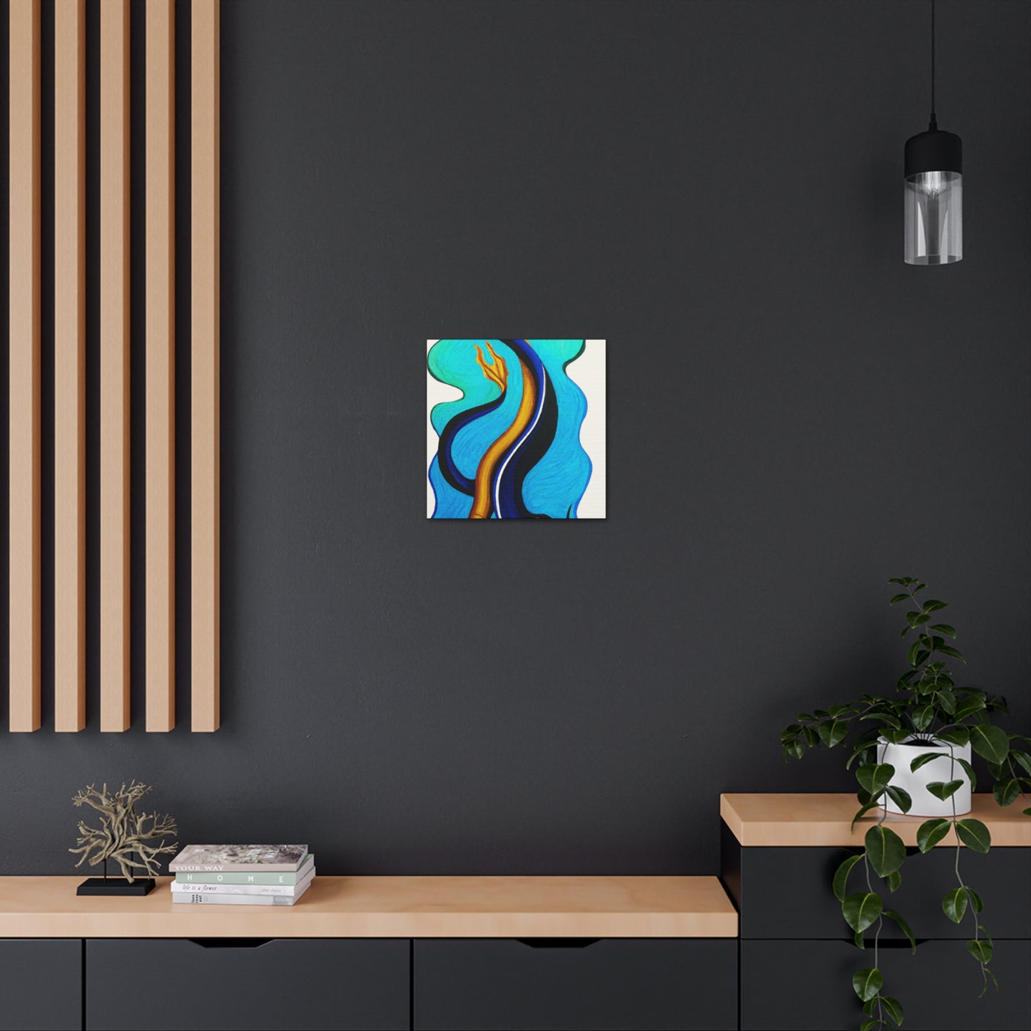 "Eel's Midnight Dance" - Canvas