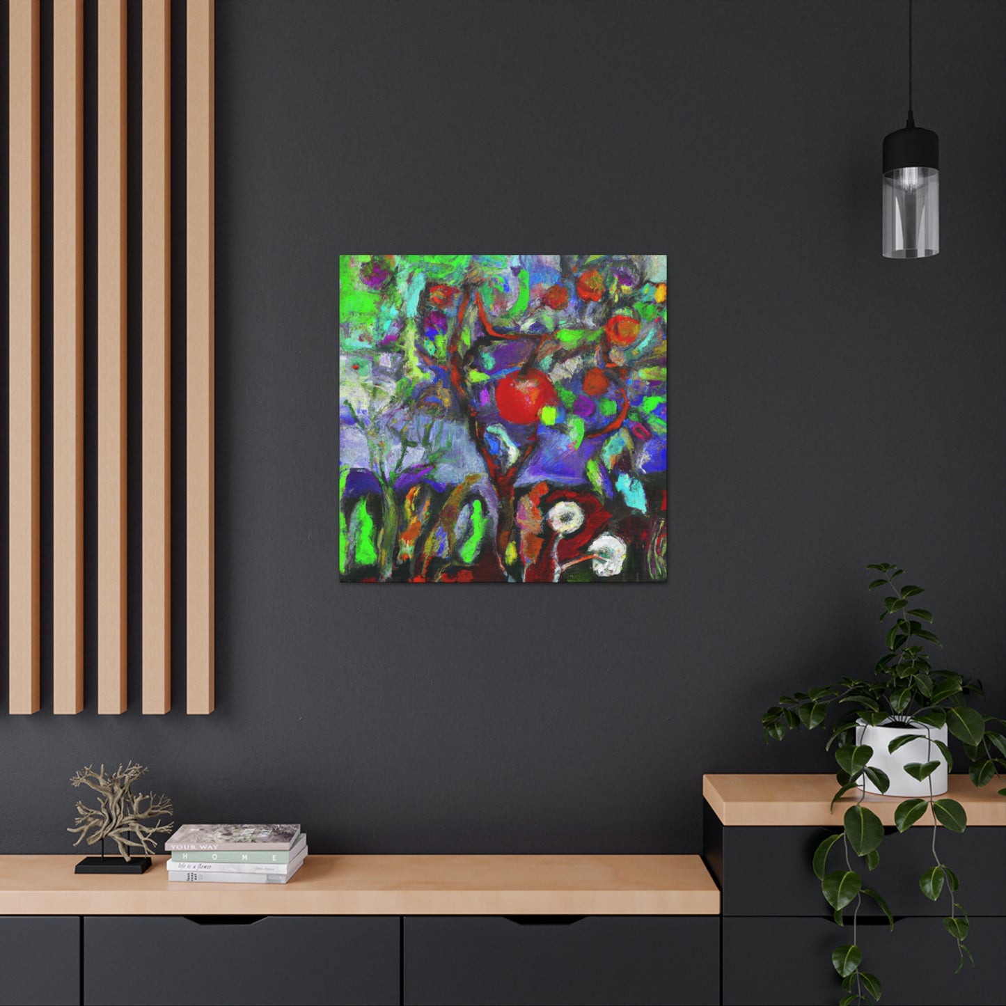 "Apple Tree Abstraction" - Canvas