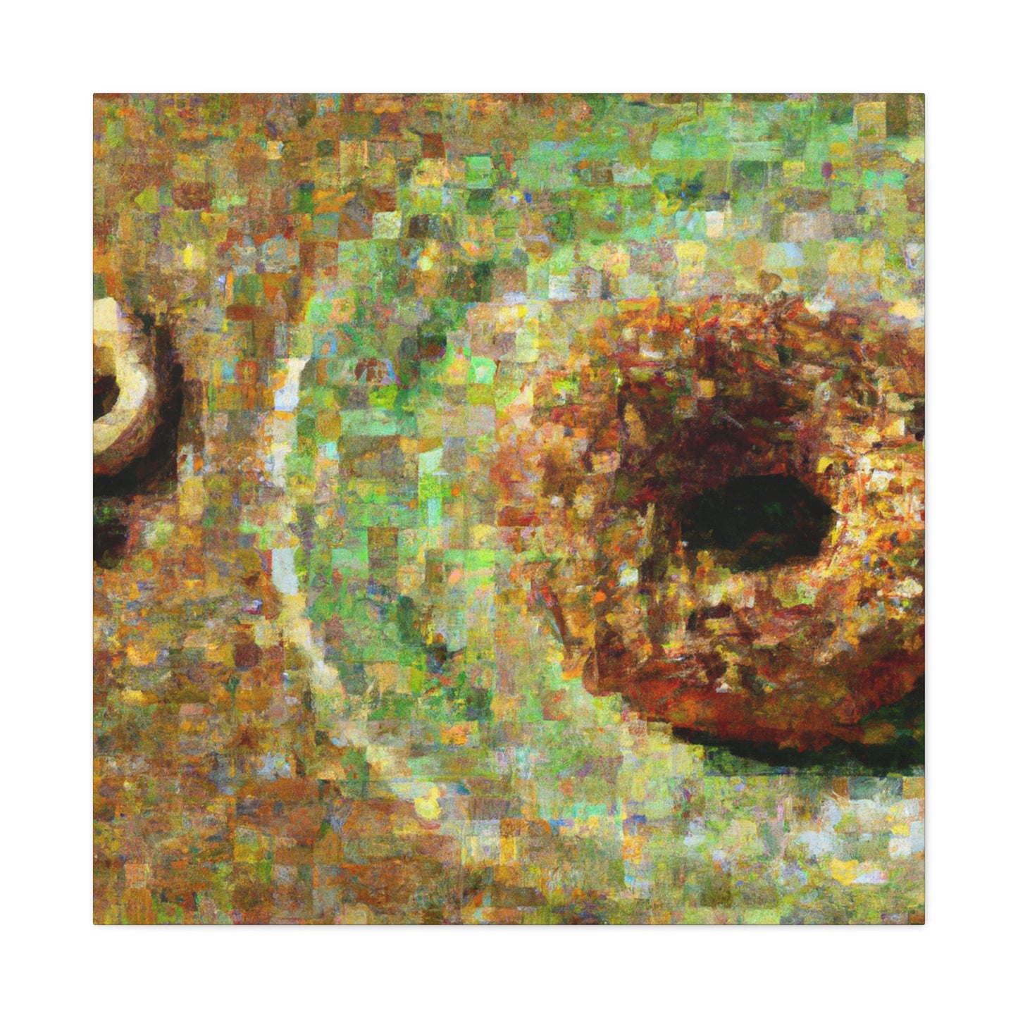 "The Doughnut Impressionist" - Canvas