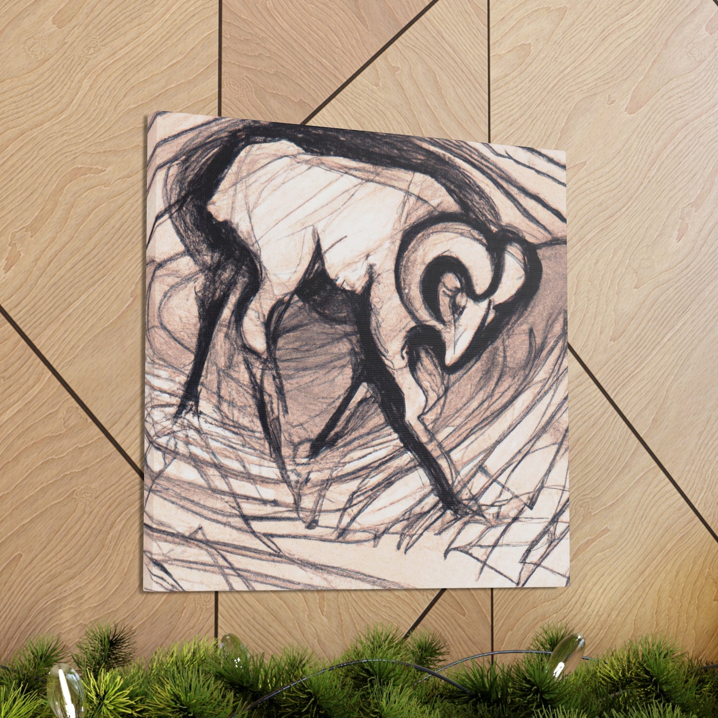 Bighorn Dreams Surreal - Canvas