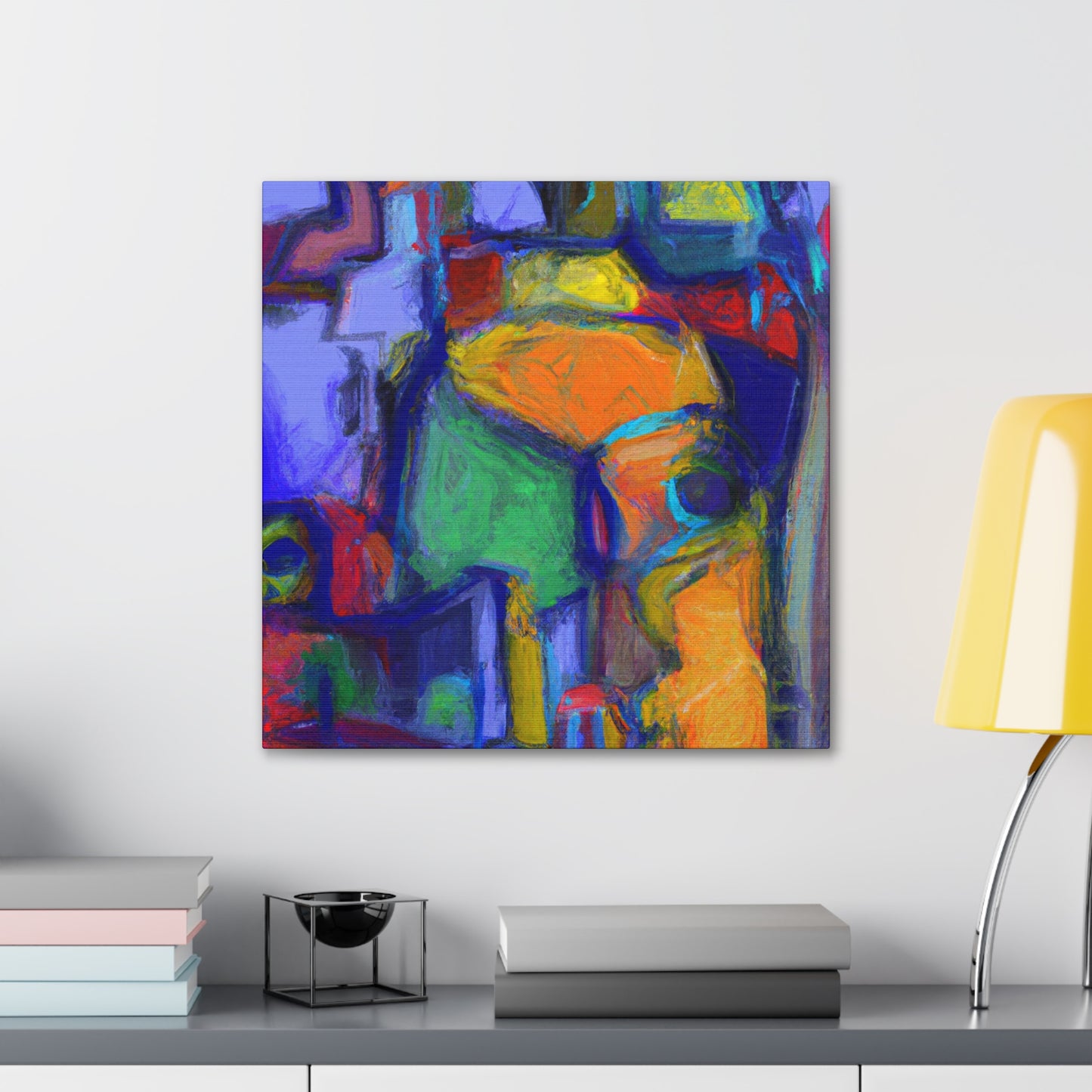 "Chaos of Colorful Emotions" - Canvas