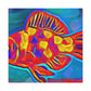 Rainbow Fish Reverie - Canvas