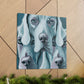 "Weimaraner Stare Majestic" - Canvas