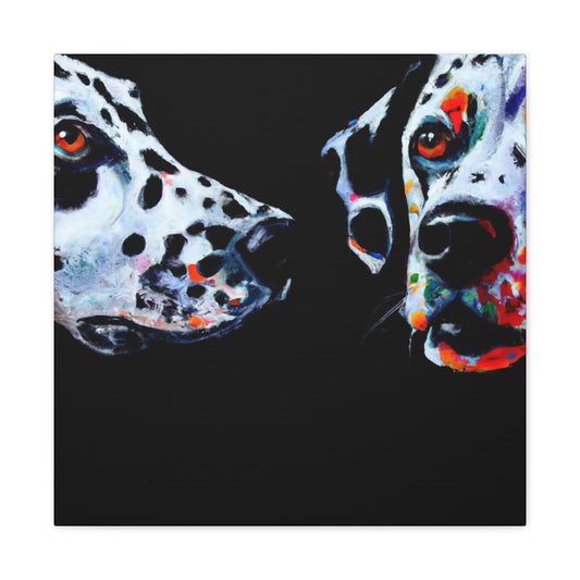 Dalmatian Dreams Painting - Canvas