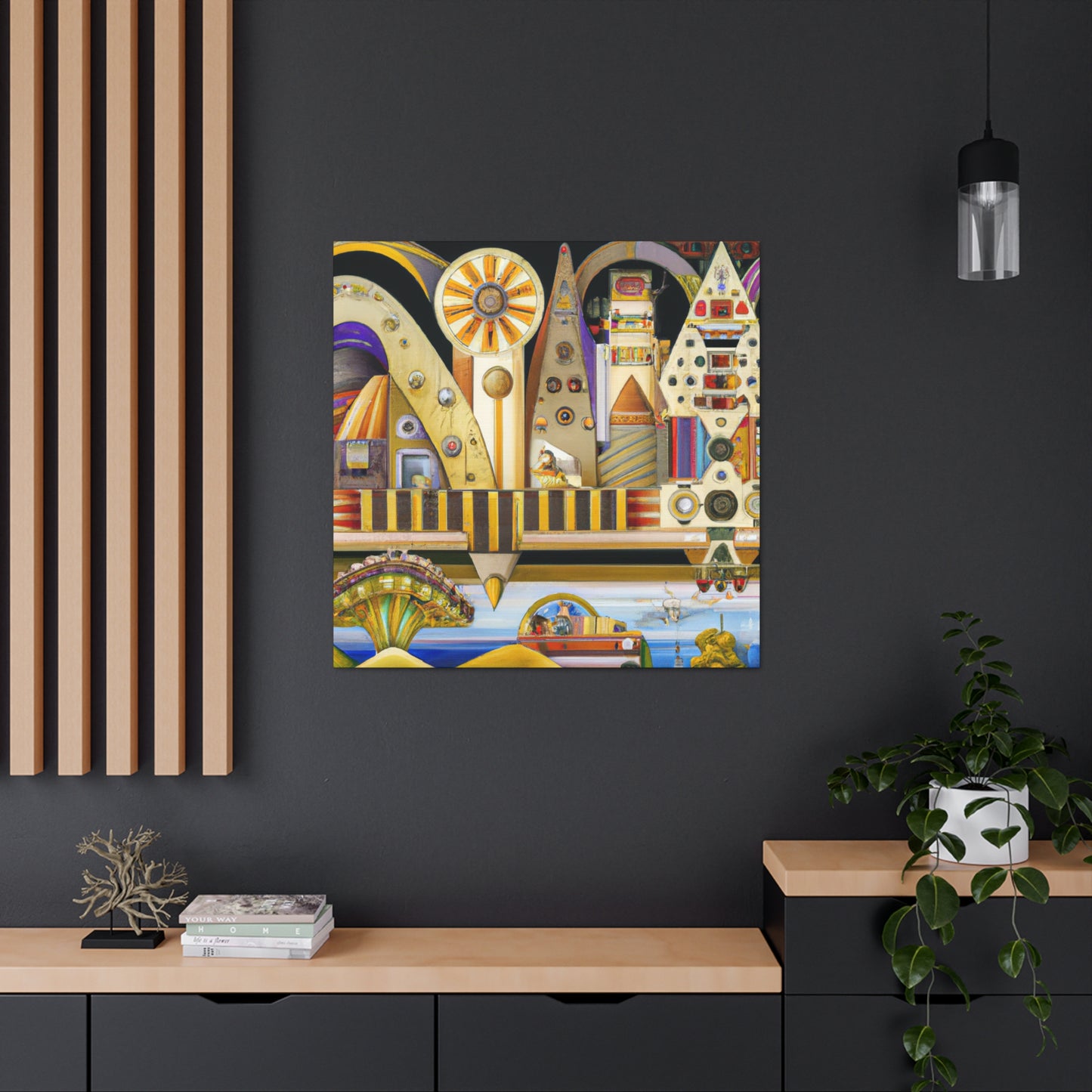 Archipelago Art Deco - Canvas