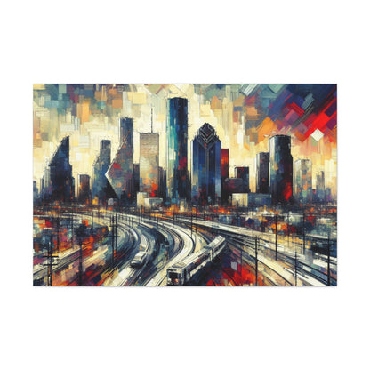 "Enchanting Houston Skies" - Canvas