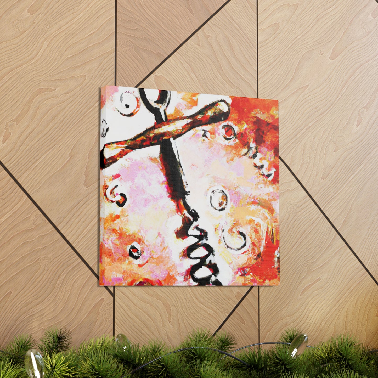 The Corkscrew Twirls - Canvas