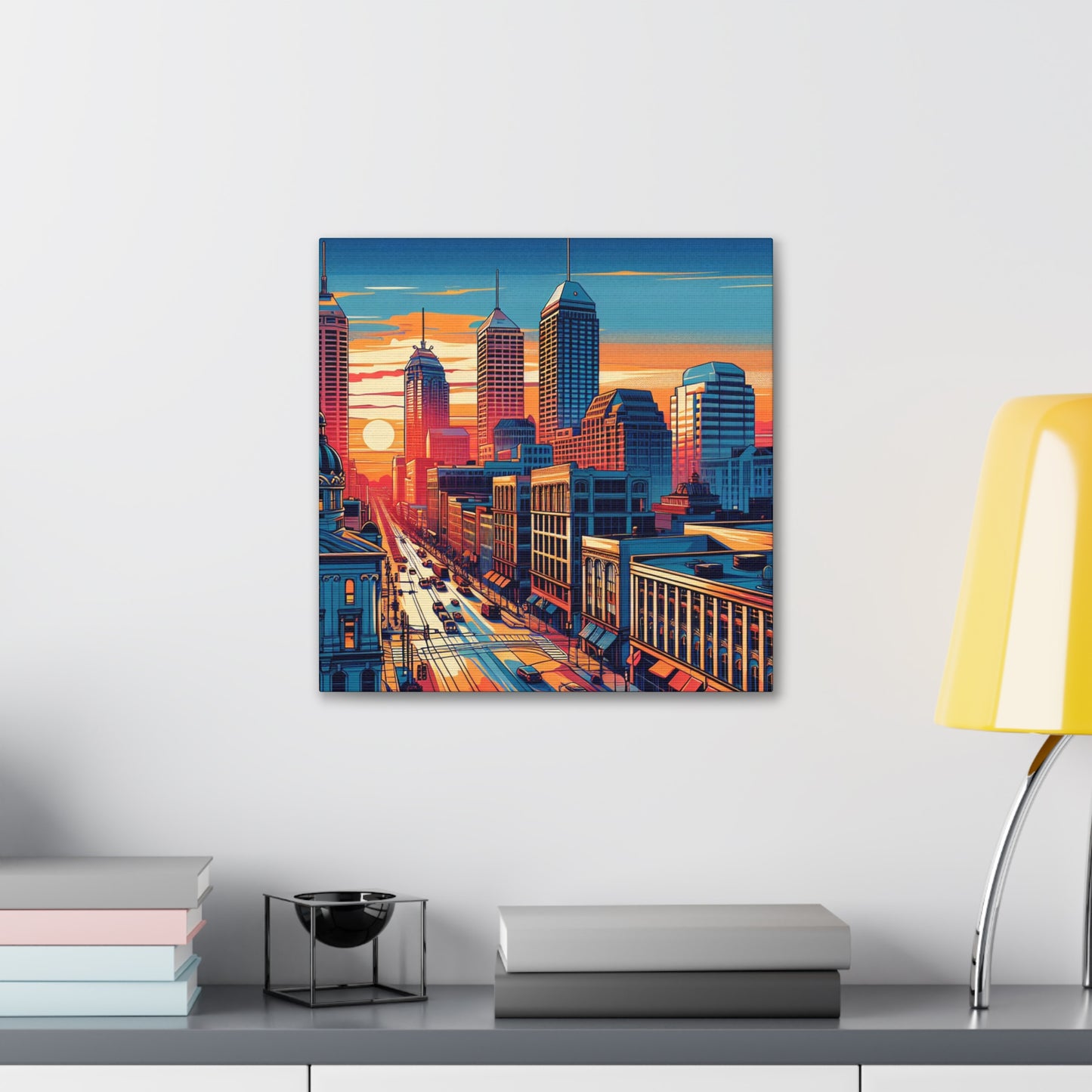 "Glimpses of Indianapolis" - Canvas