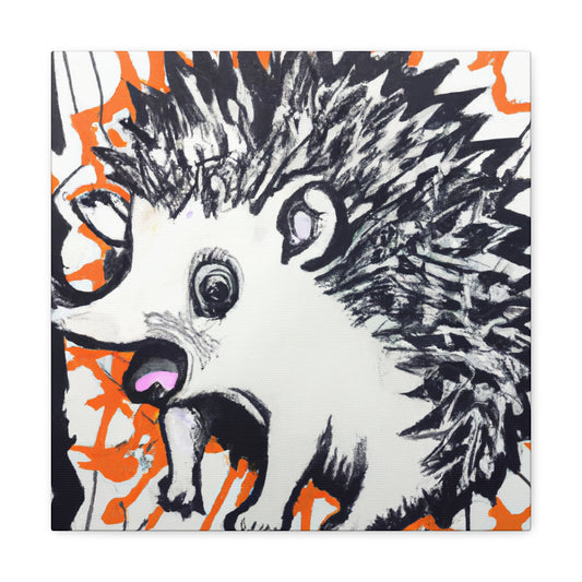 Hedgehog Urban Expression - Canvas