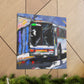 "Bus at Ballyhoo Corner" - Canvas