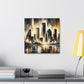 "Dynamic Urban Horizons" - Canvas