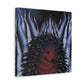 Porcupine Grandeur Drawing - Canvas